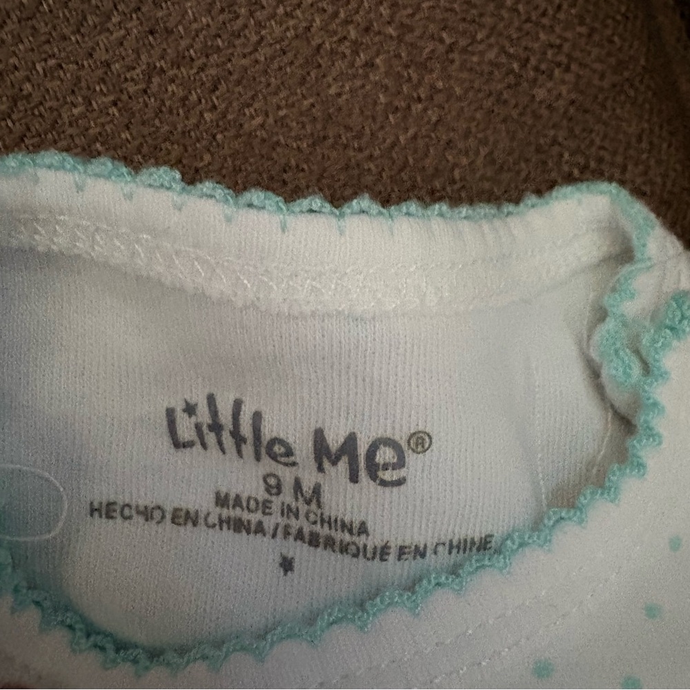Various Baby Girl sleepers & Rompers 8 pc. bundle Sizes 9 & 12 mo. INV25/506 - Picture 12 of 16